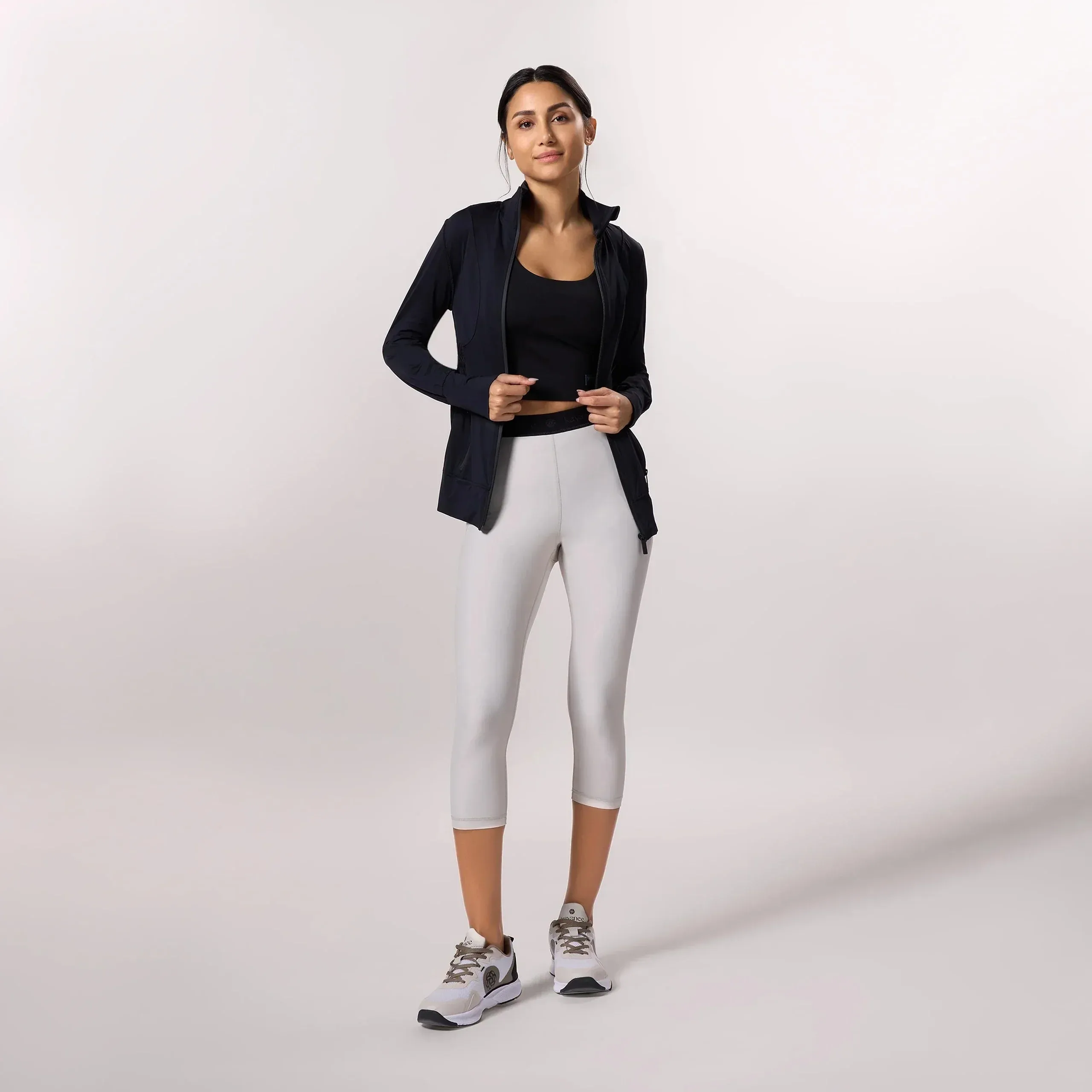 Glide Cropped Legging - CORE STONE