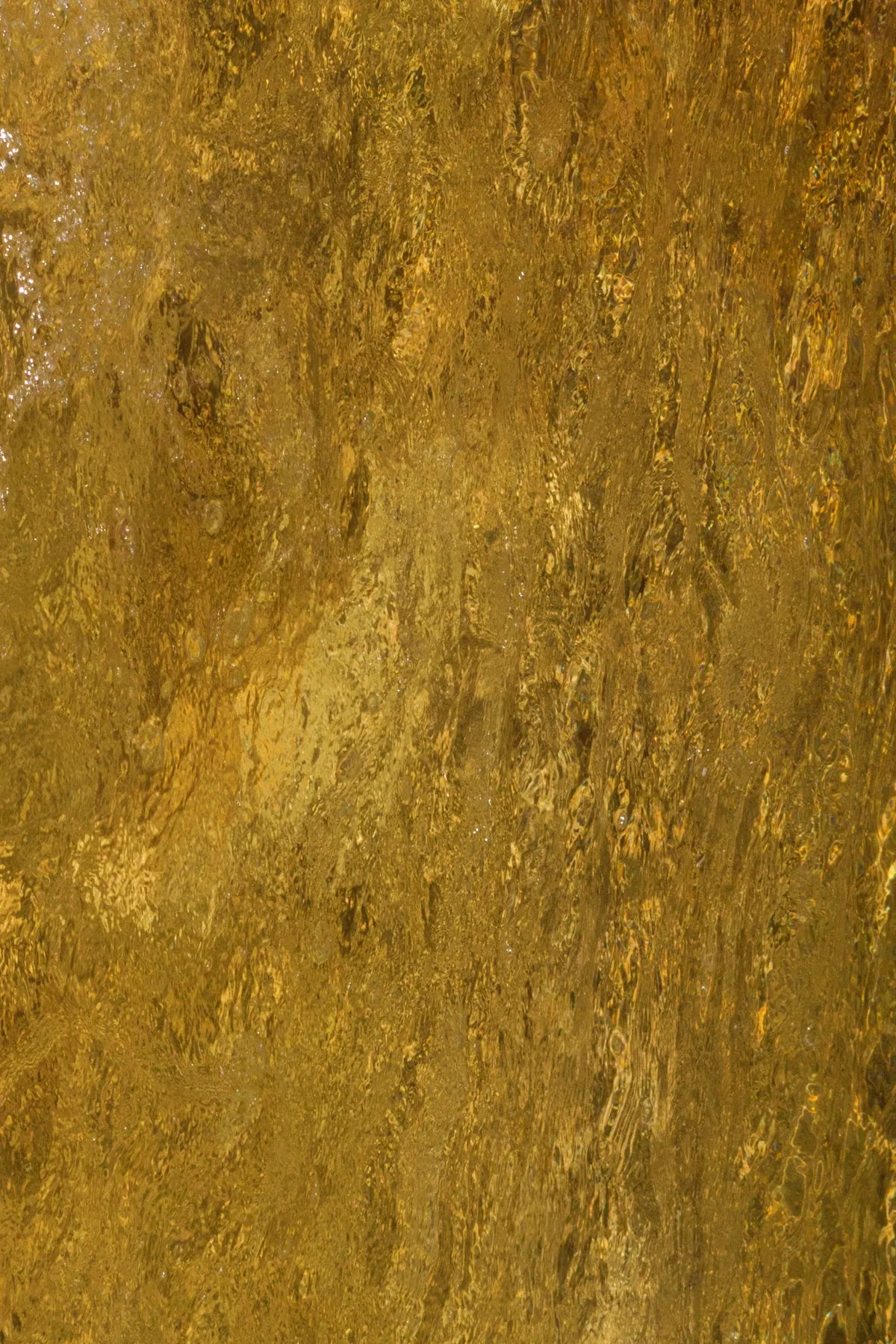 Golden Riverbed Yoga Leggings