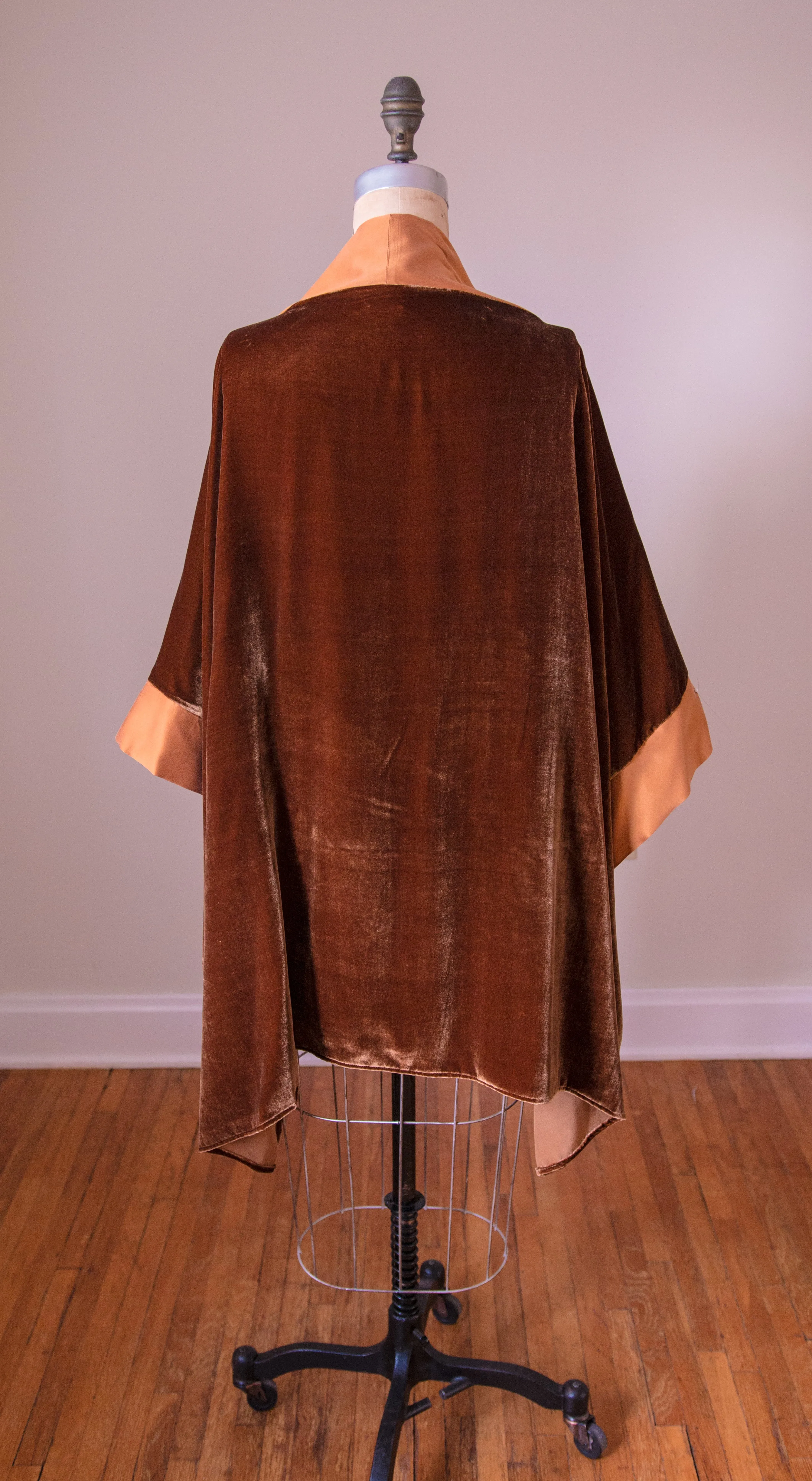 Golden Velvet Kimono