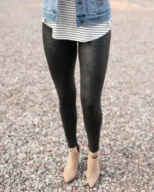 Grace & Lace Faux Leather Leggings