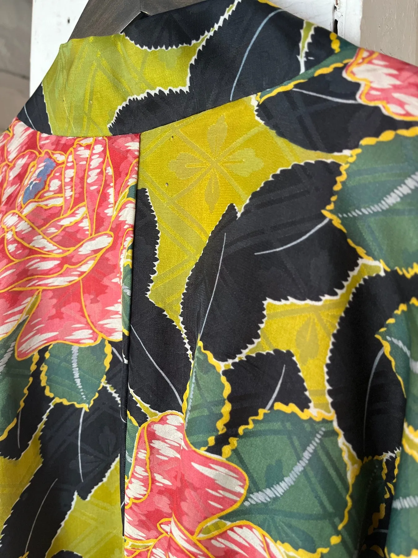 Green Peony Haori