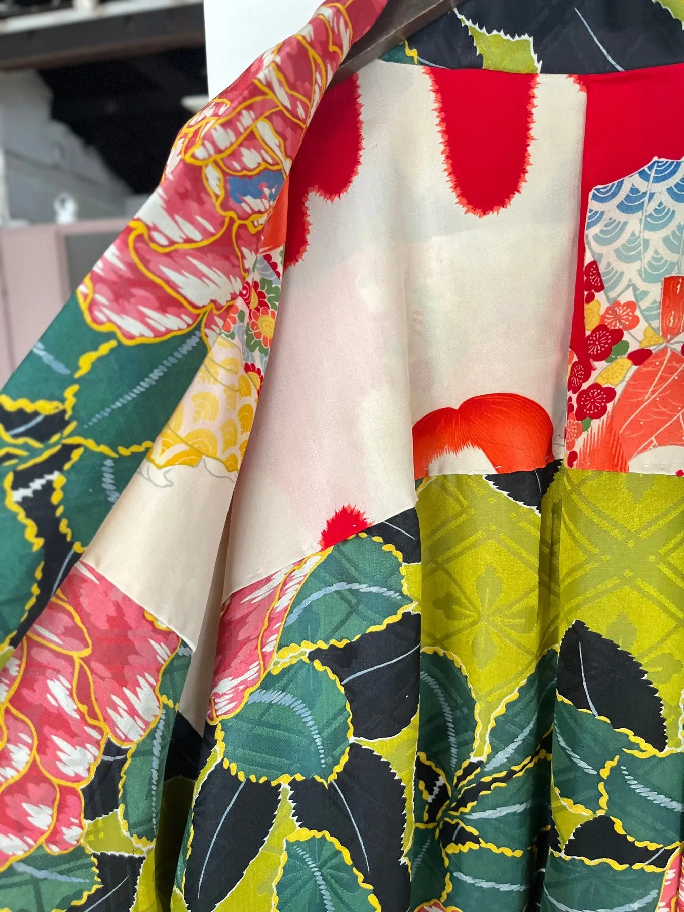 Green Peony Haori