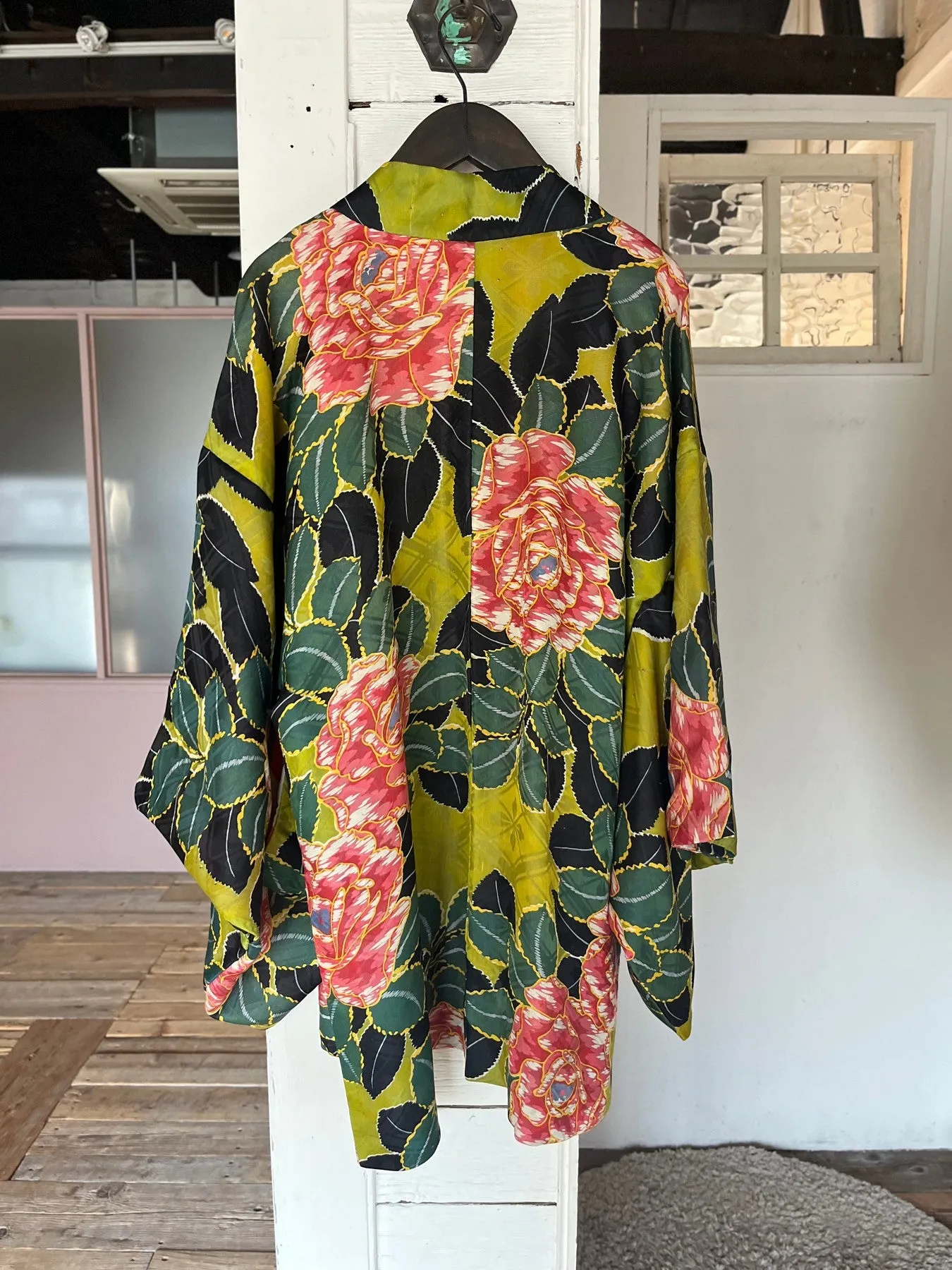 Green Peony Haori