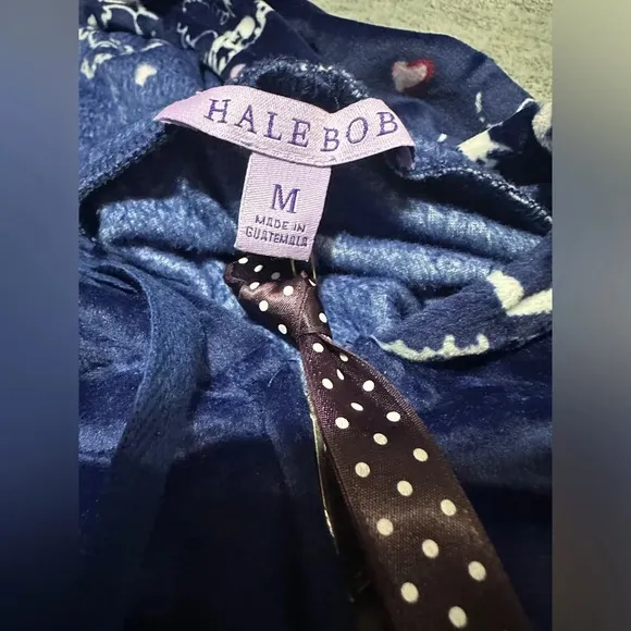 Hale Bob Lounge Pajama Onesie with Poodles size Medium
