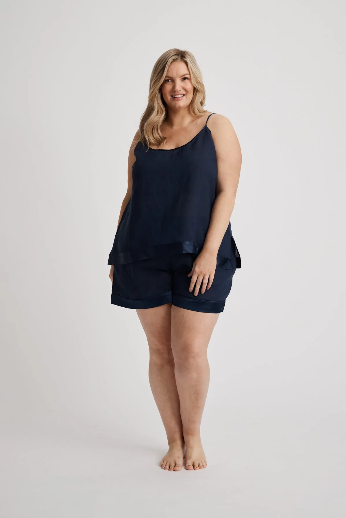 Hank & Hera - Hera - Pajama Set - Short - Navy