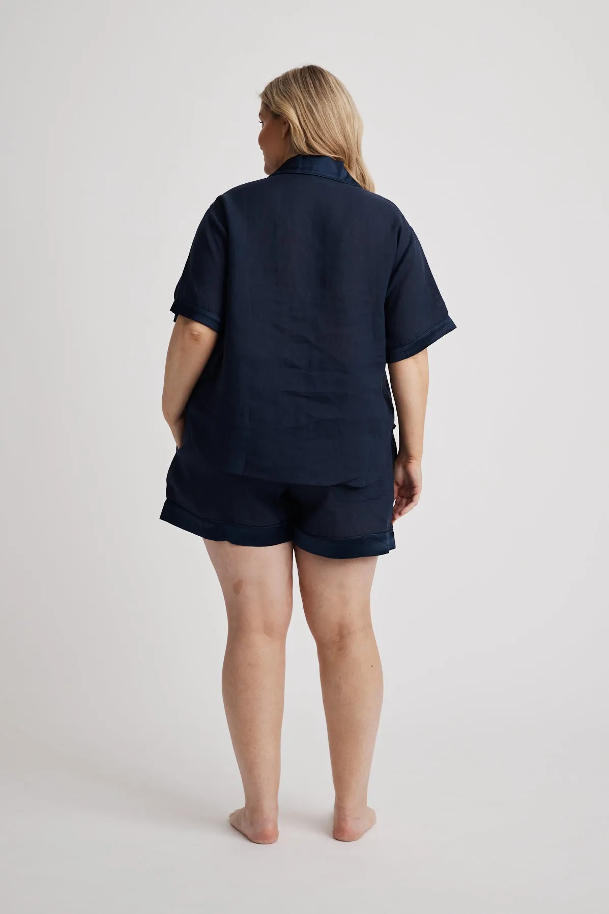 Hank & Hera - Hera - Pajama Set - Short - Navy