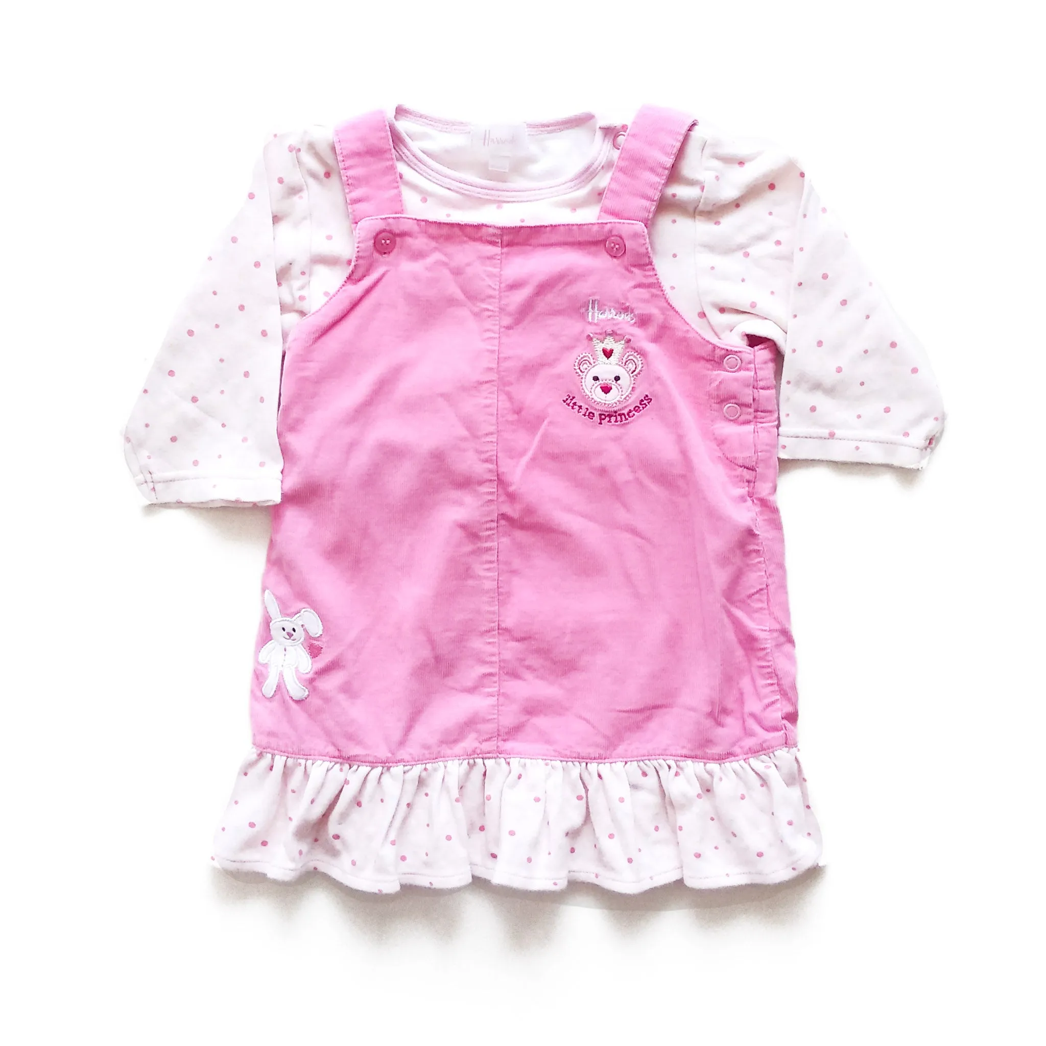 Harrods overalls   long sleeve 12-18m