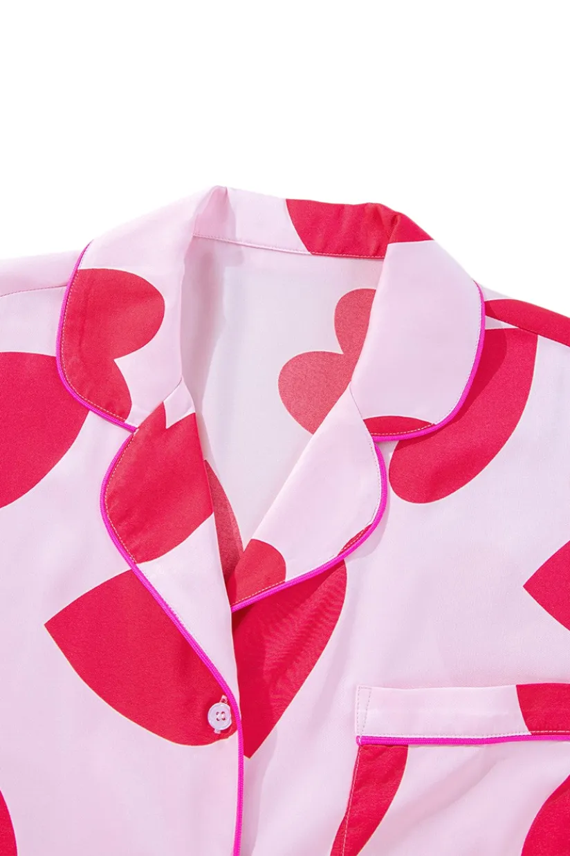 Heart Pajamas Set