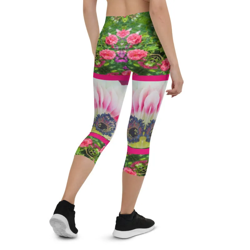 Hibiscus Passion Capris