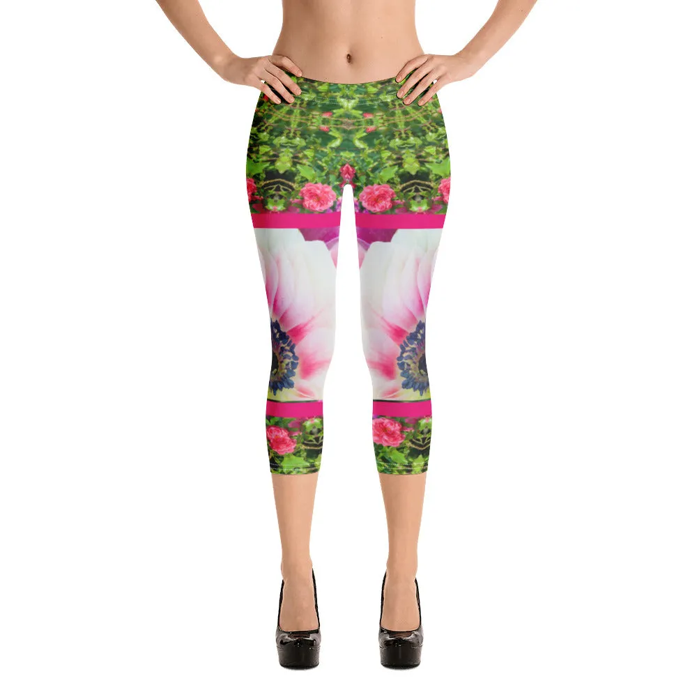 Hibiscus Passion Capris