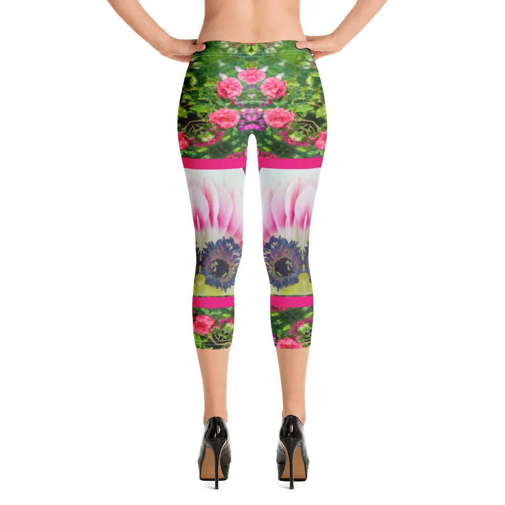 Hibiscus Passion Capris