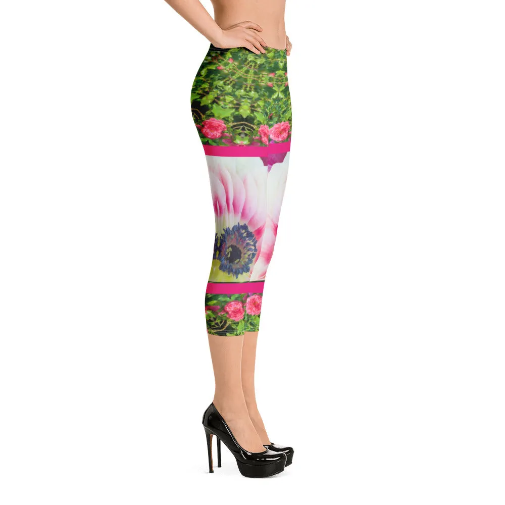 Hibiscus Passion Capris