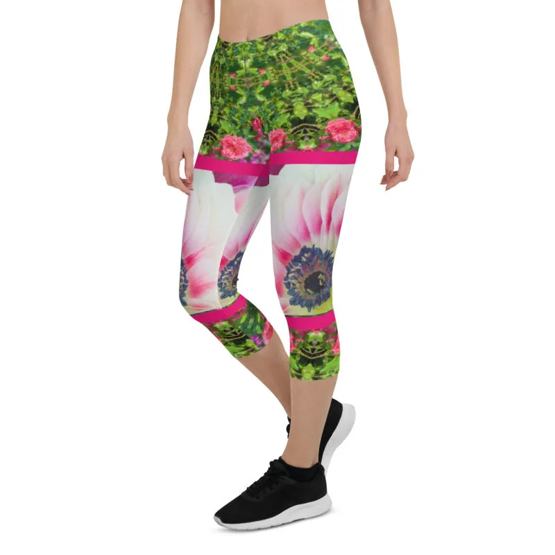 Hibiscus Passion Capris