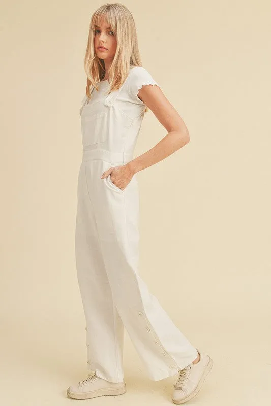 Huckleberry Button Overalls