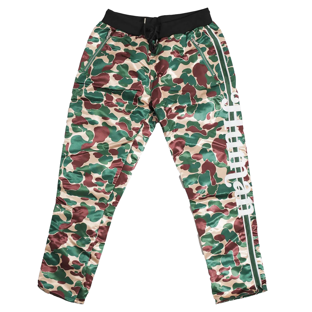 HUMAN SATIN PANTS