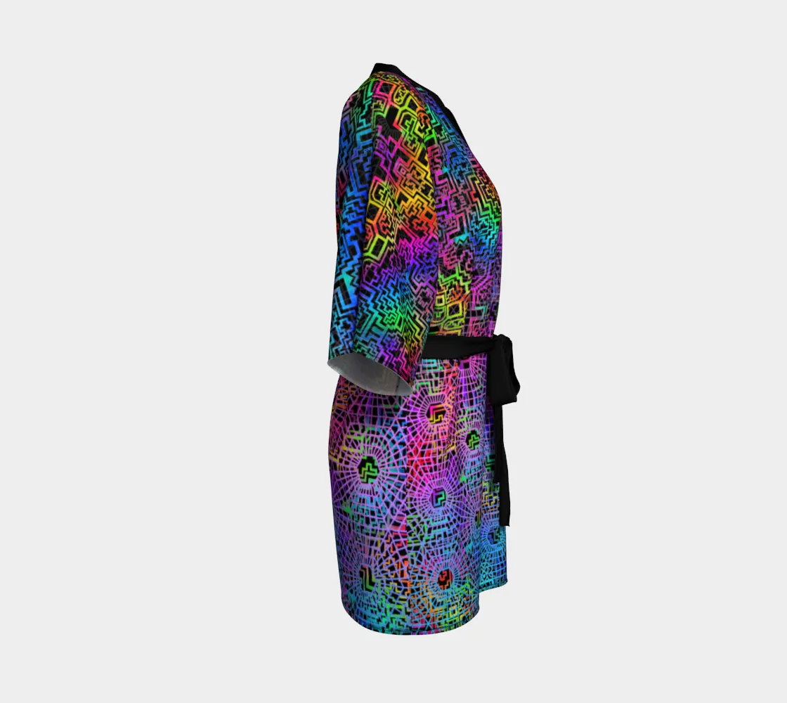 Icaro Web Kimono Robe