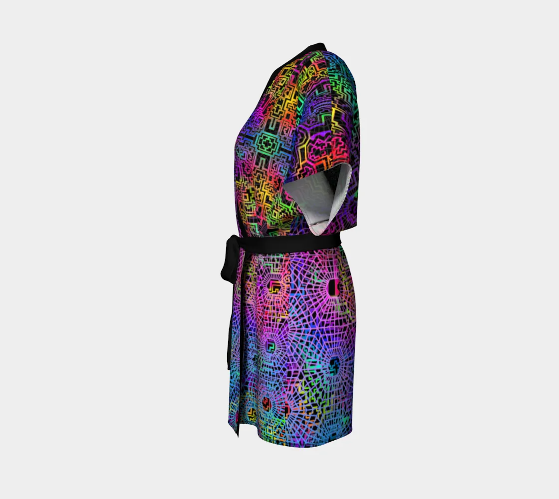 Icaro Web Kimono Robe