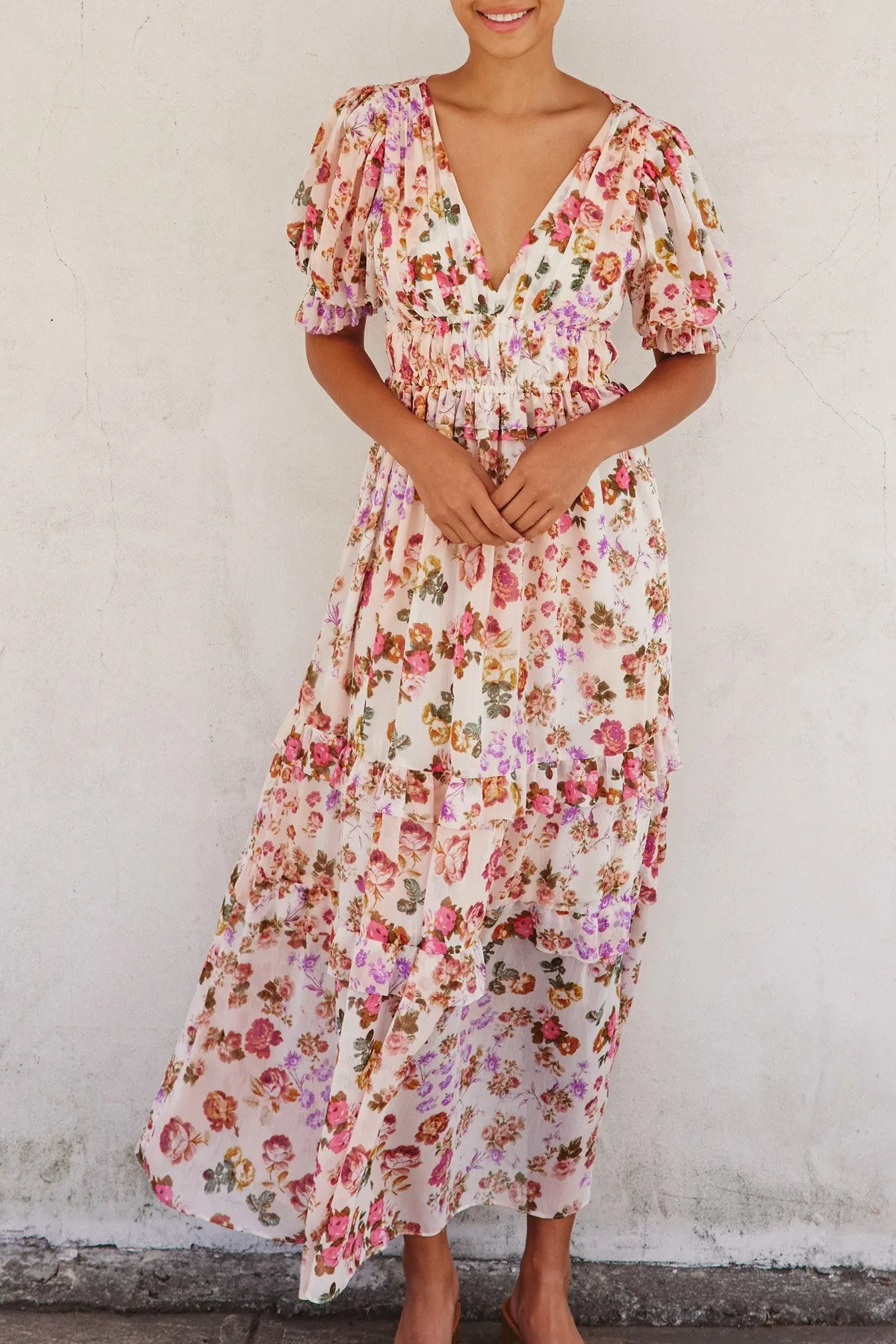 In Bloom Midi Dress