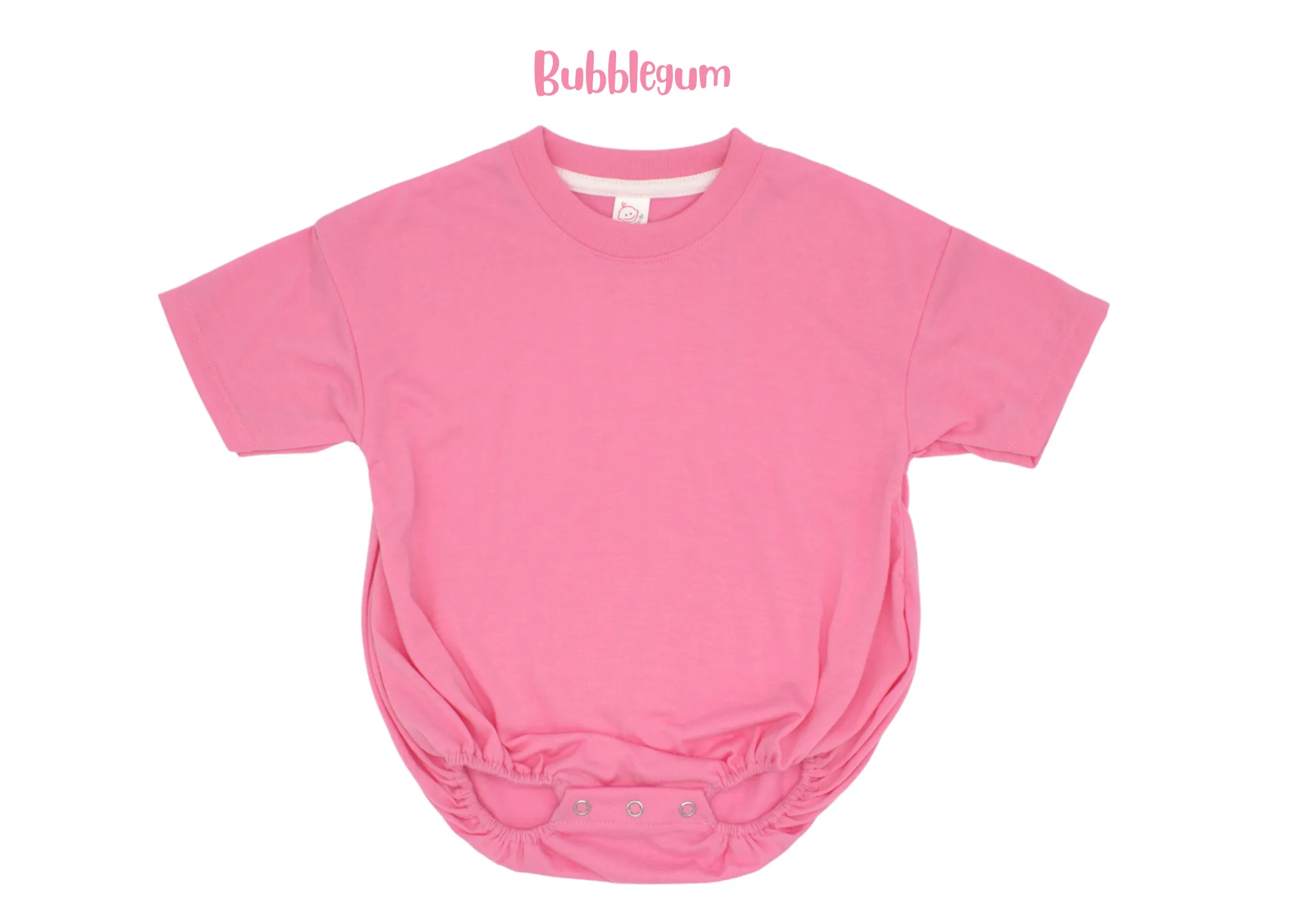 Infant and toddler polyester baggy bubble romper