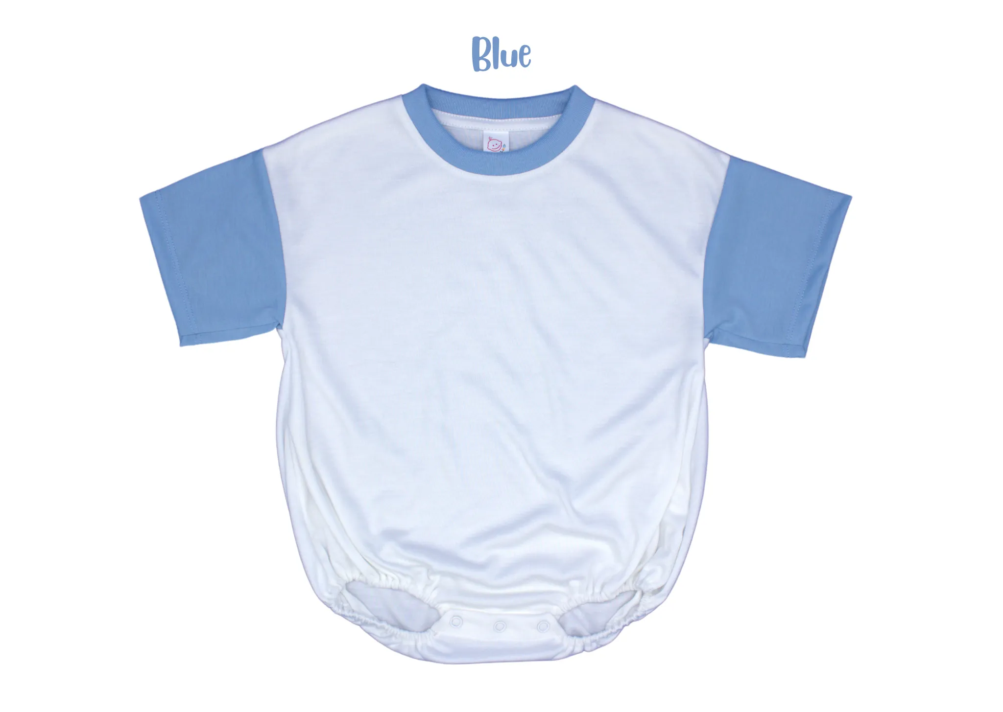 Infant and toddler polyester baggy bubble romper