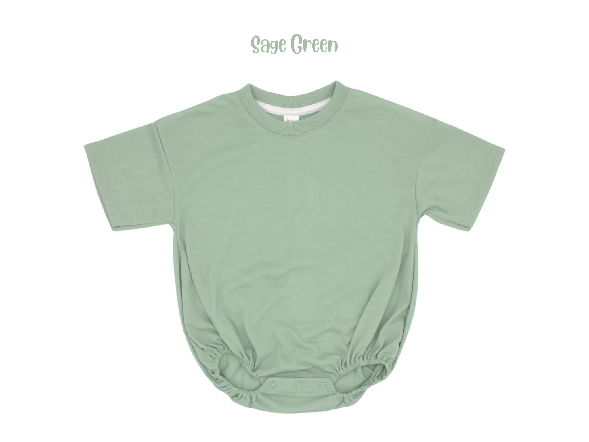 Infant and toddler polyester baggy bubble romper