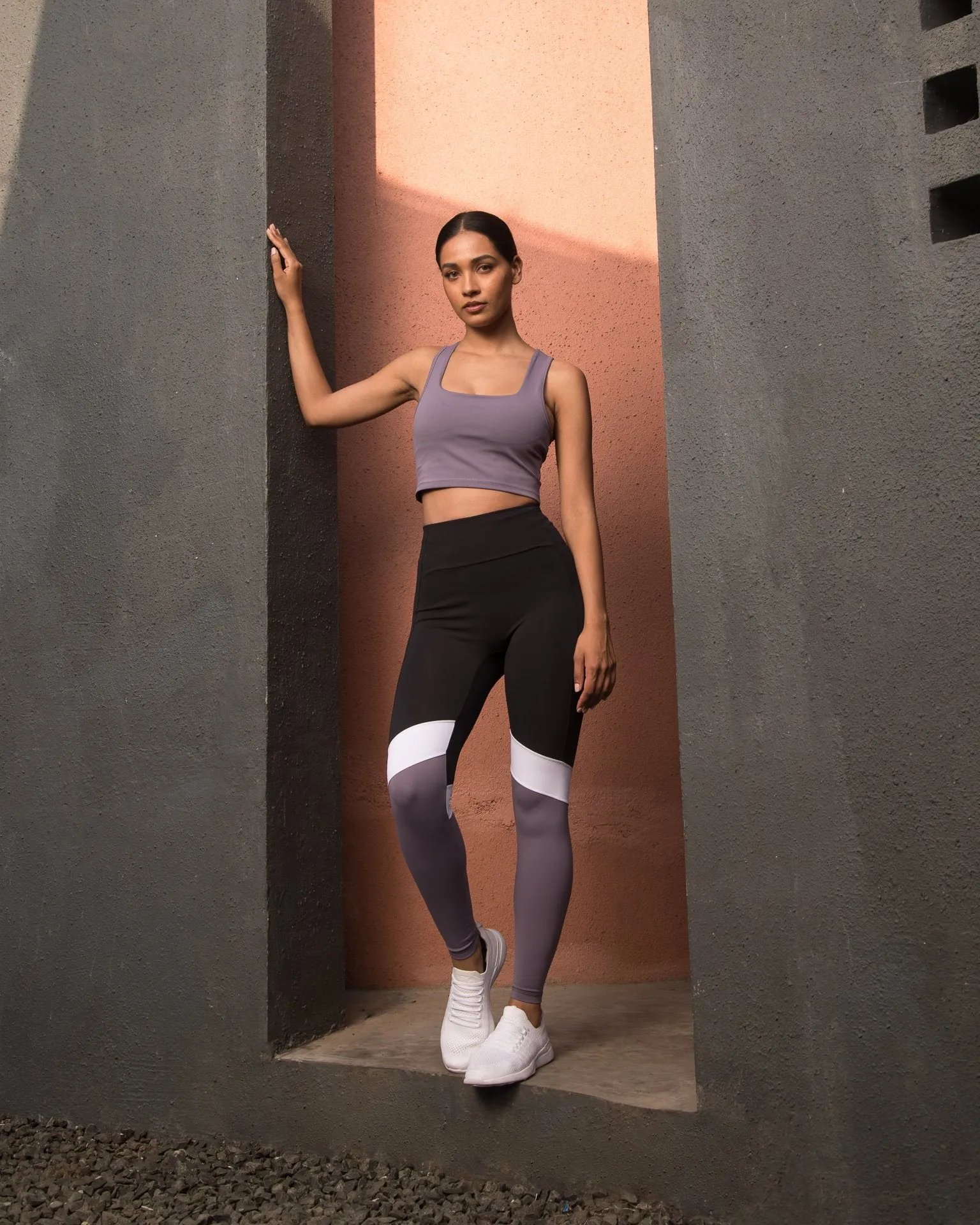 Iris Square Neck Bra-Tank