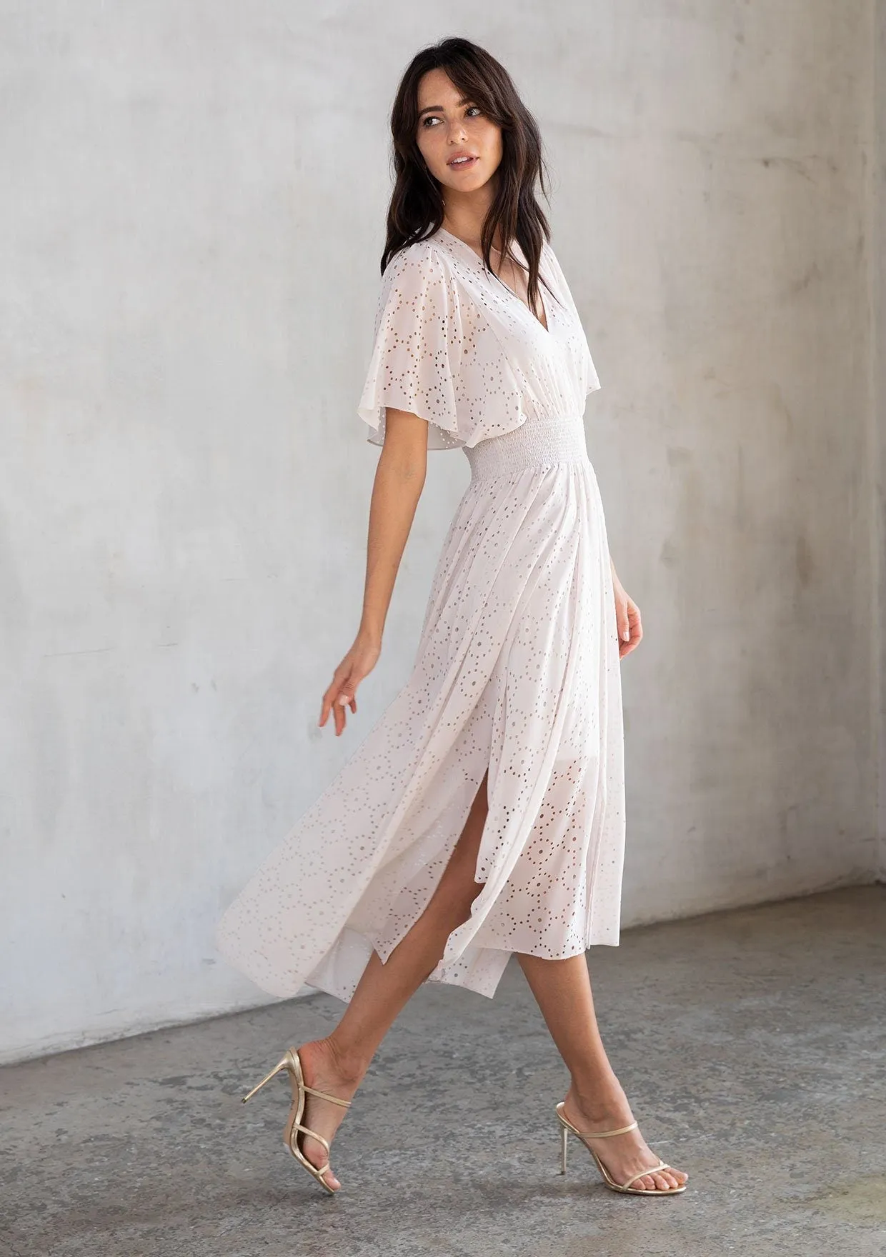 It's All Love Chiffon Maxi Dress