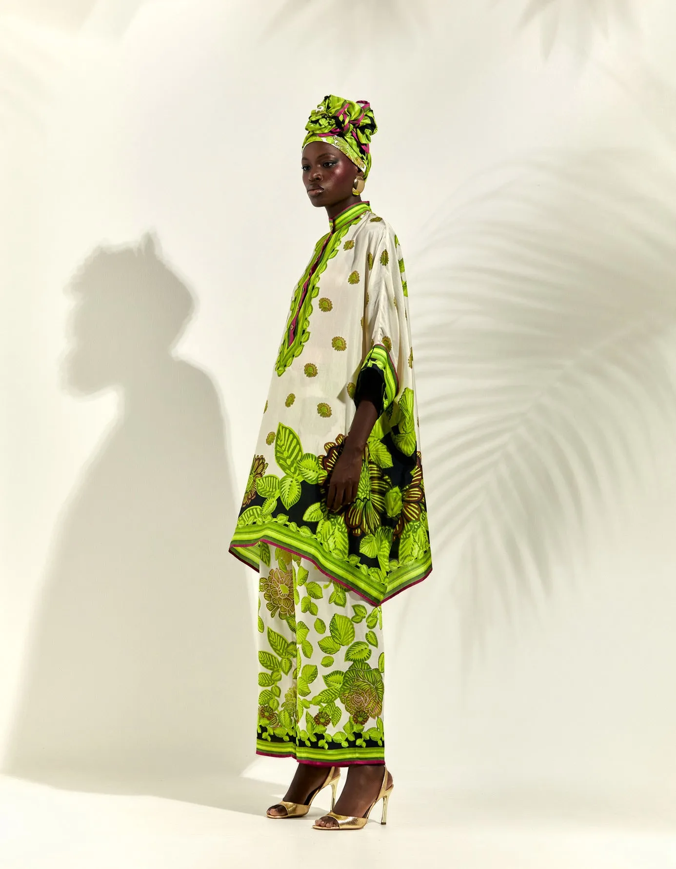 Jamaica : Chanel 36" - Ivory/Lime