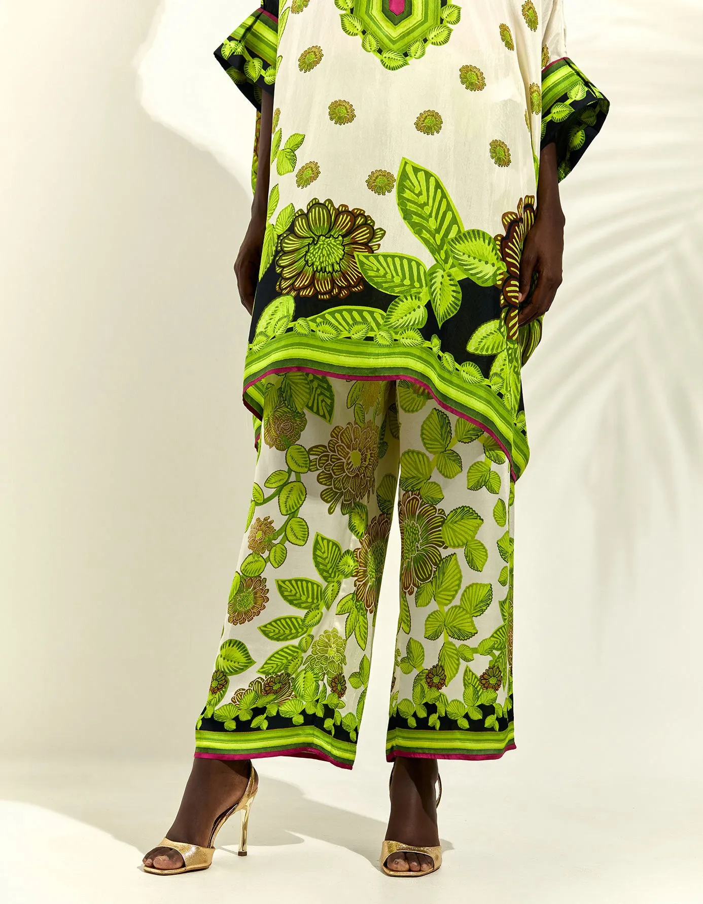 Jamaica : Chanel 36" - Ivory/Lime