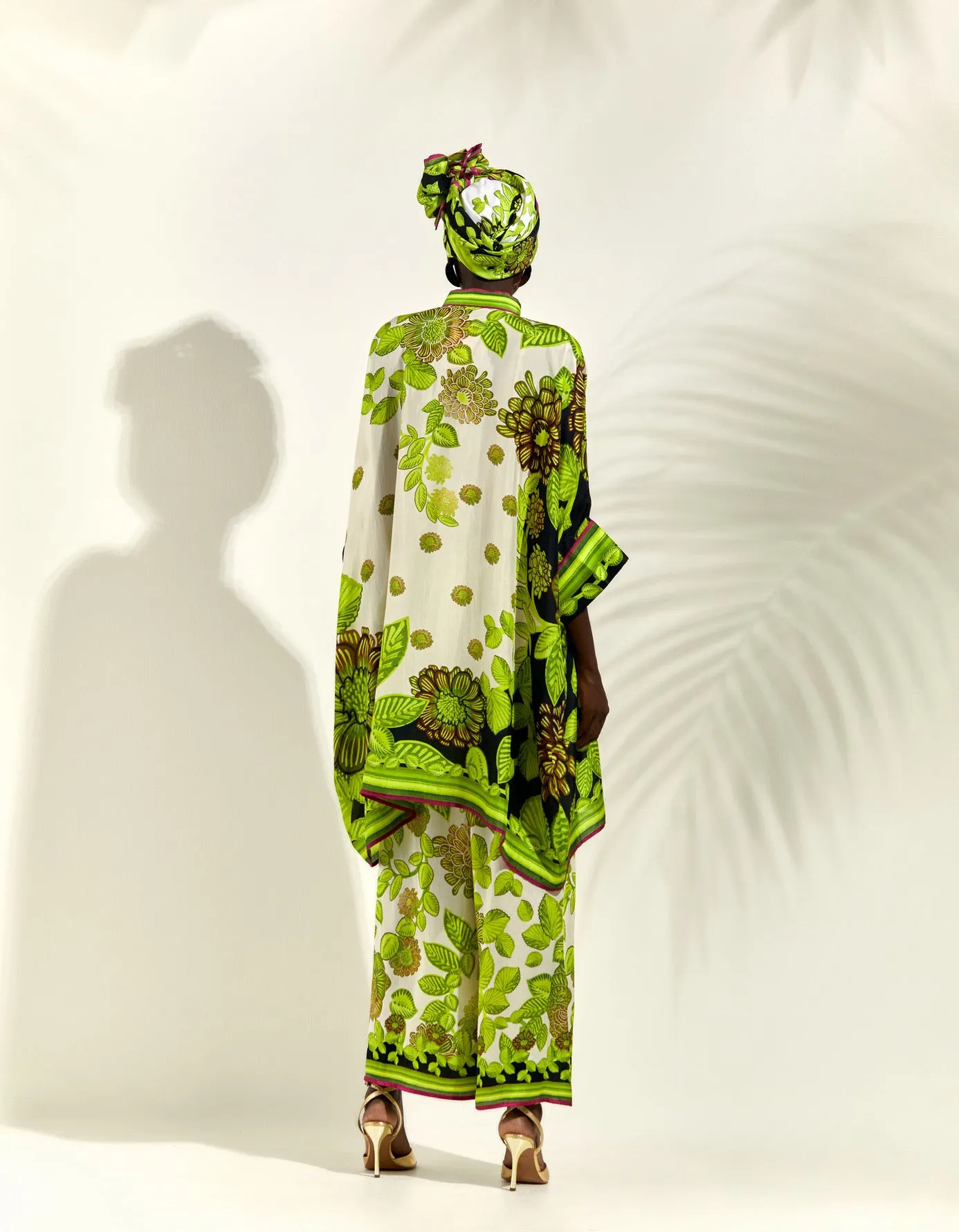 Jamaica : Chanel 36" - Ivory/Lime