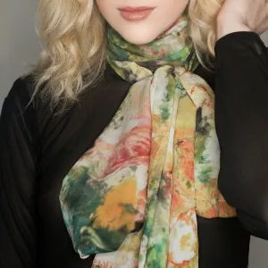 Japan Painted Scarf