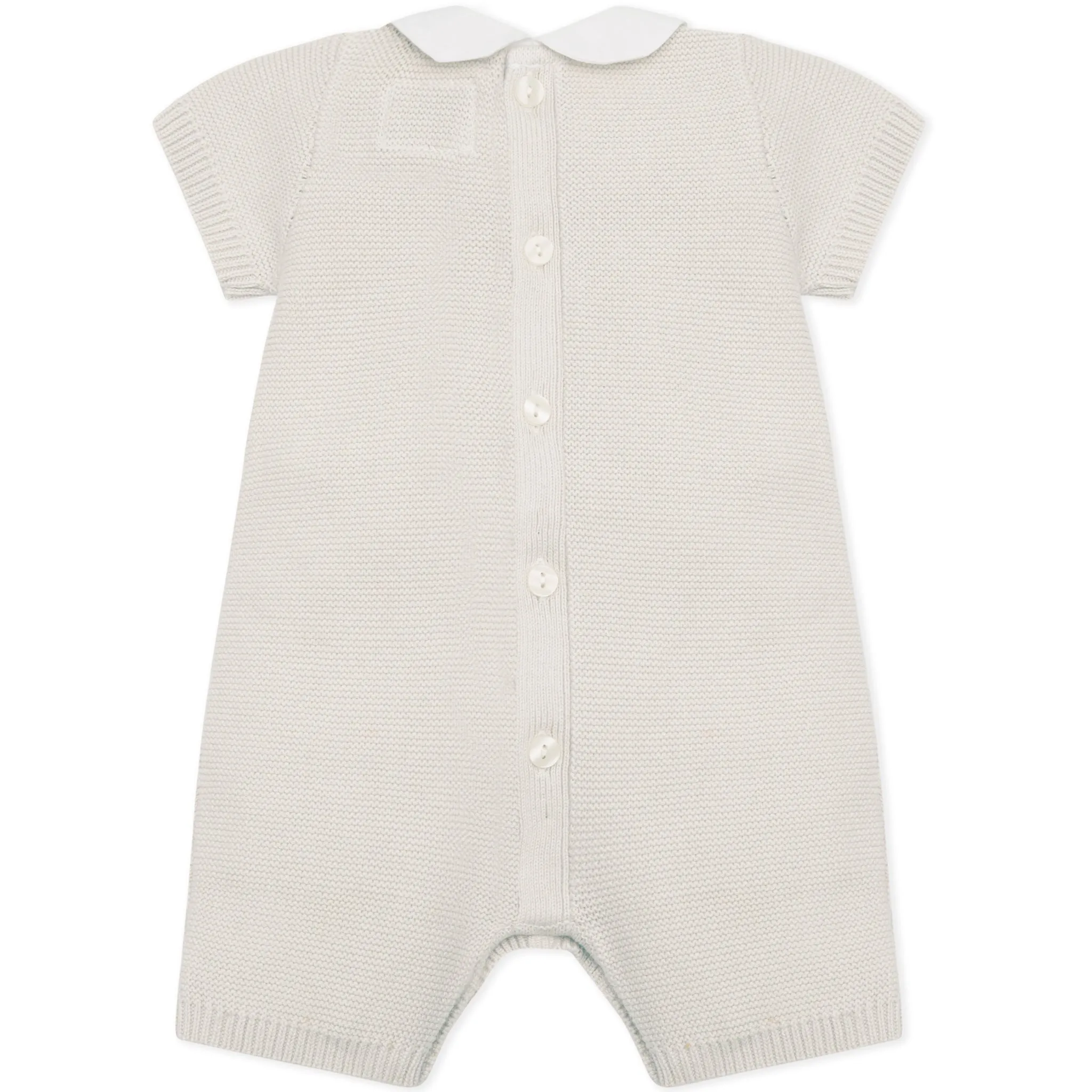 Java Stone Unisex Baby Knit Romper