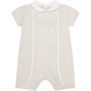 Java Stone Unisex Baby Knit Romper