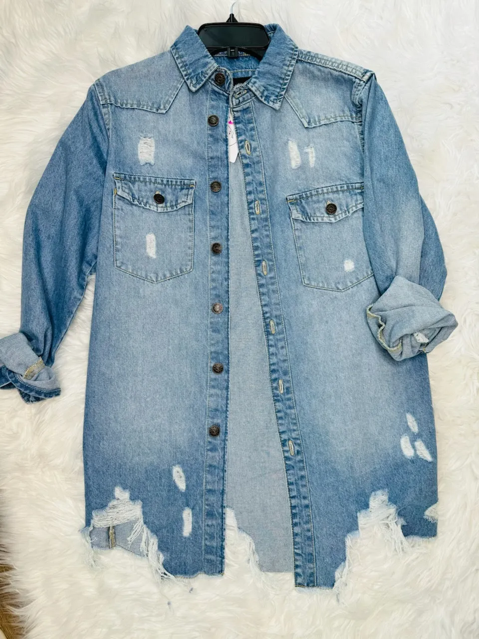 JEANIE JACKET BUTTON DOWN