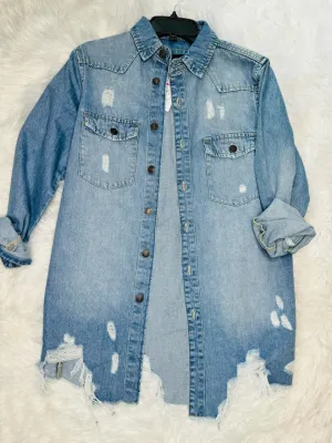 JEANIE JACKET BUTTON DOWN