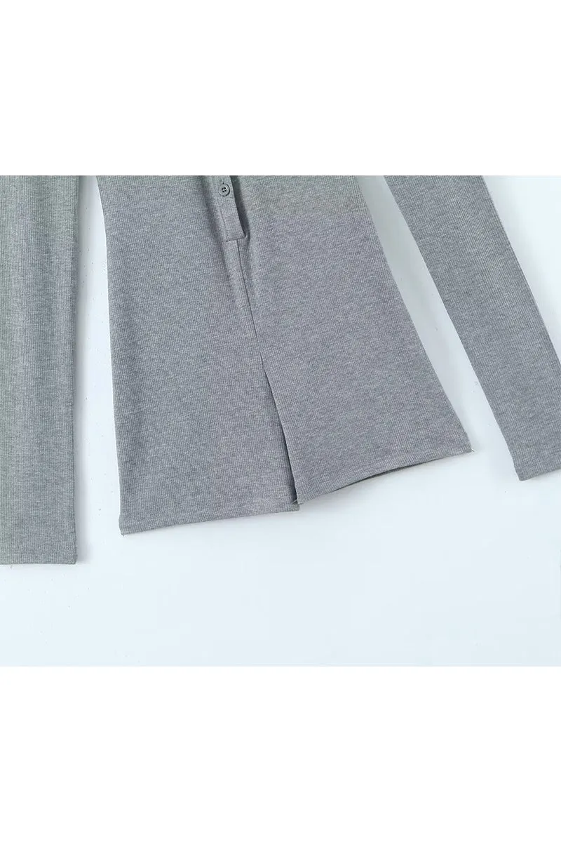 JH0331 Long Sleeve Fitted Rompers