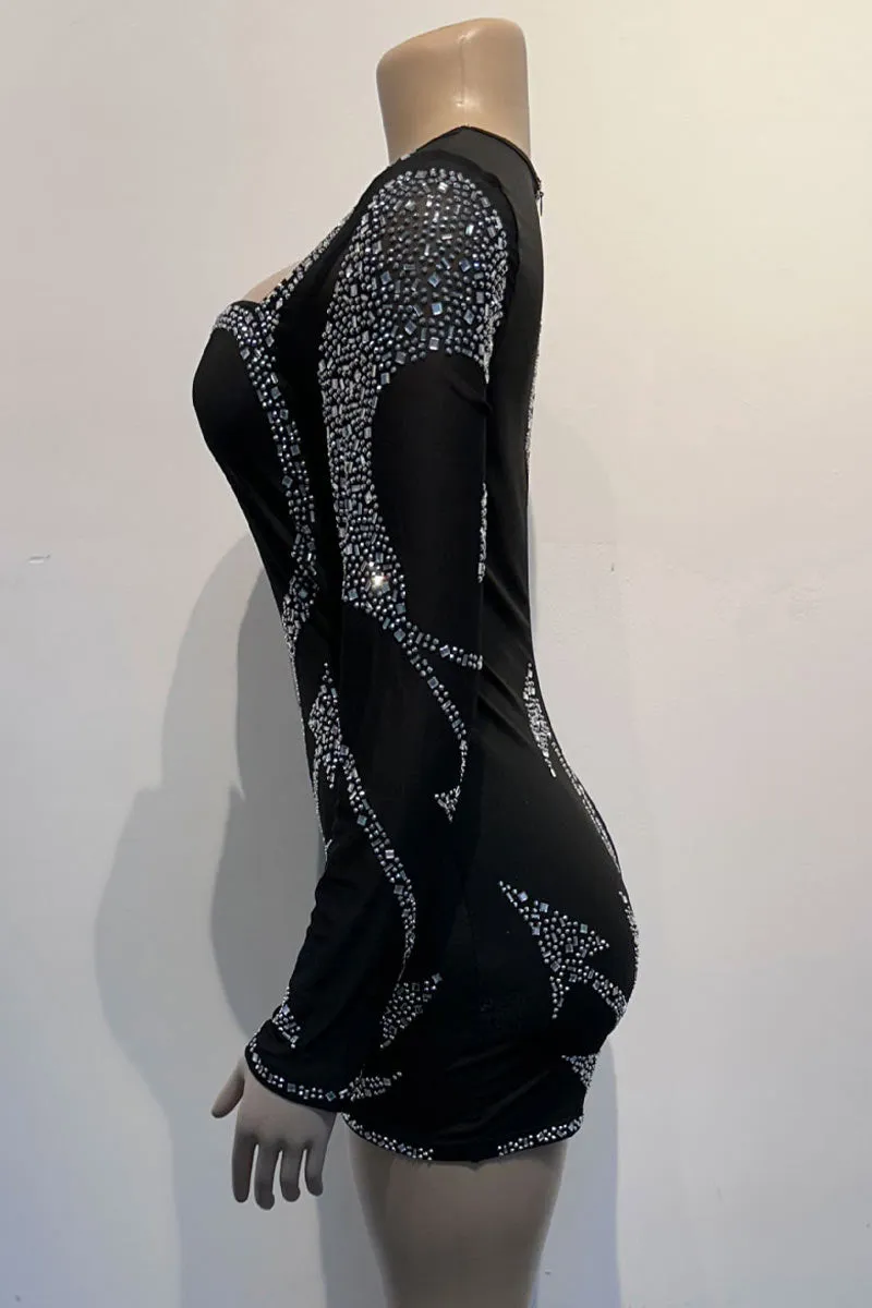 JH644 Rhinestones Party Rompers
