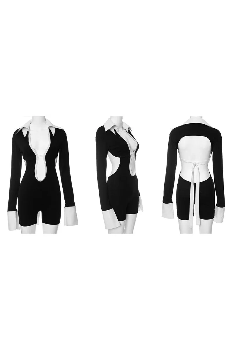 JI0280 Cutout Fashion Rompers