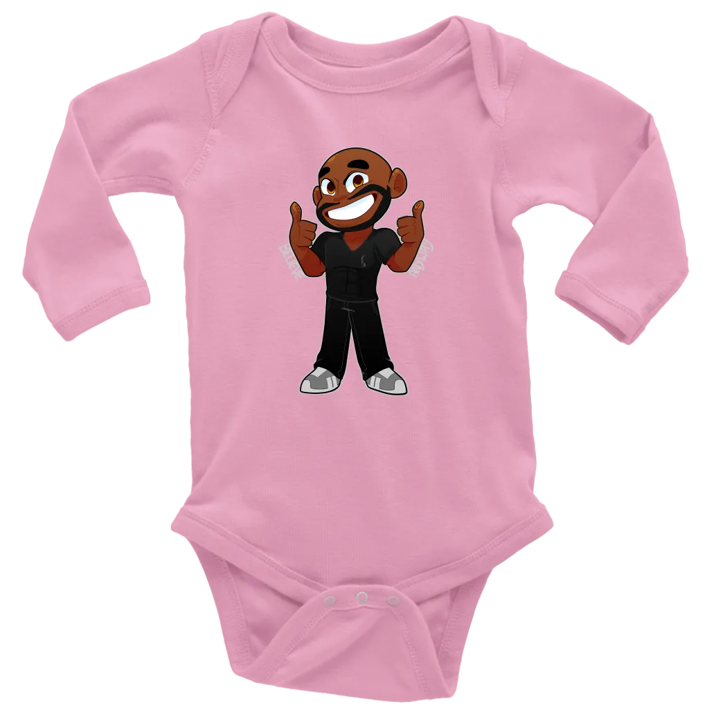 KA Believe Anyway Long Sleeve Baby Bodysuit