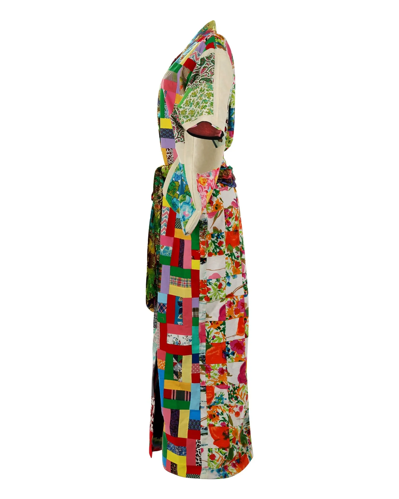Kaleidoscope Quilt Maxi Kimono