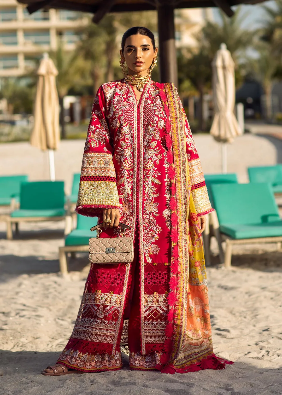 KANWAL MALIK | LAWN COLLECTION 2023 - ZAIRA | AZALEA