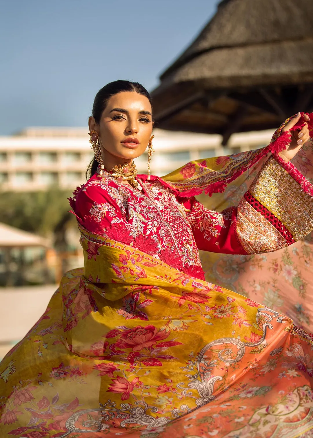 KANWAL MALIK | LAWN COLLECTION 2023 - ZAIRA | AZALEA
