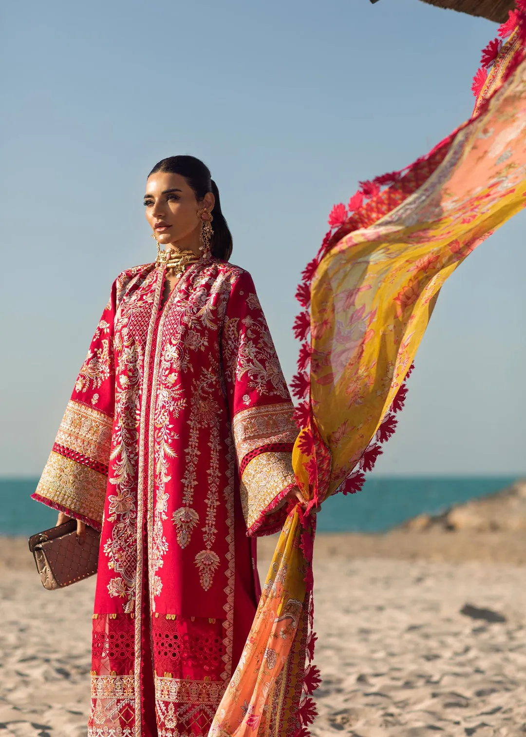 KANWAL MALIK | LAWN COLLECTION 2023 - ZAIRA | AZALEA
