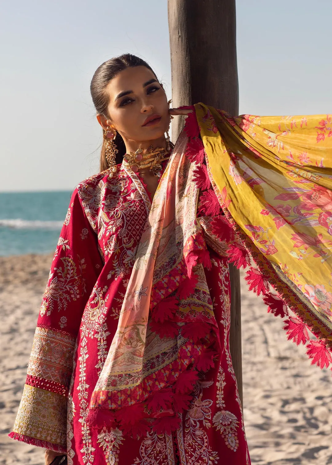 KANWAL MALIK | LAWN COLLECTION 2023 - ZAIRA | AZALEA