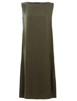 Khaki Slip Dress