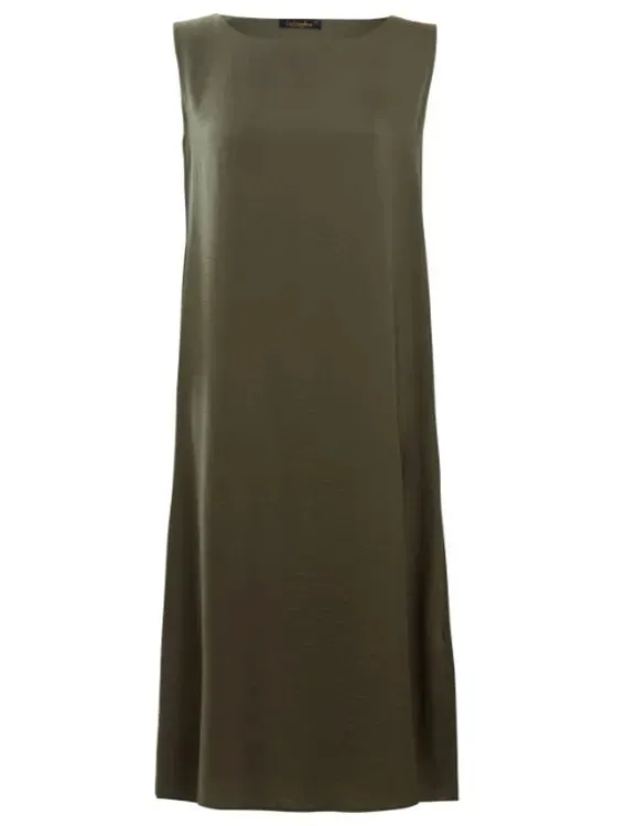 Khaki Slip Dress