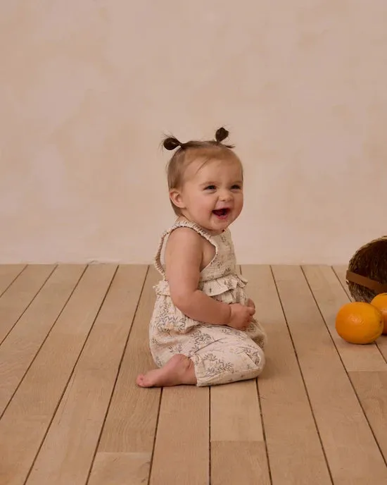 Kinsley Jumpsuit || Citrus Grove - NATURAL | Rylee   Cru