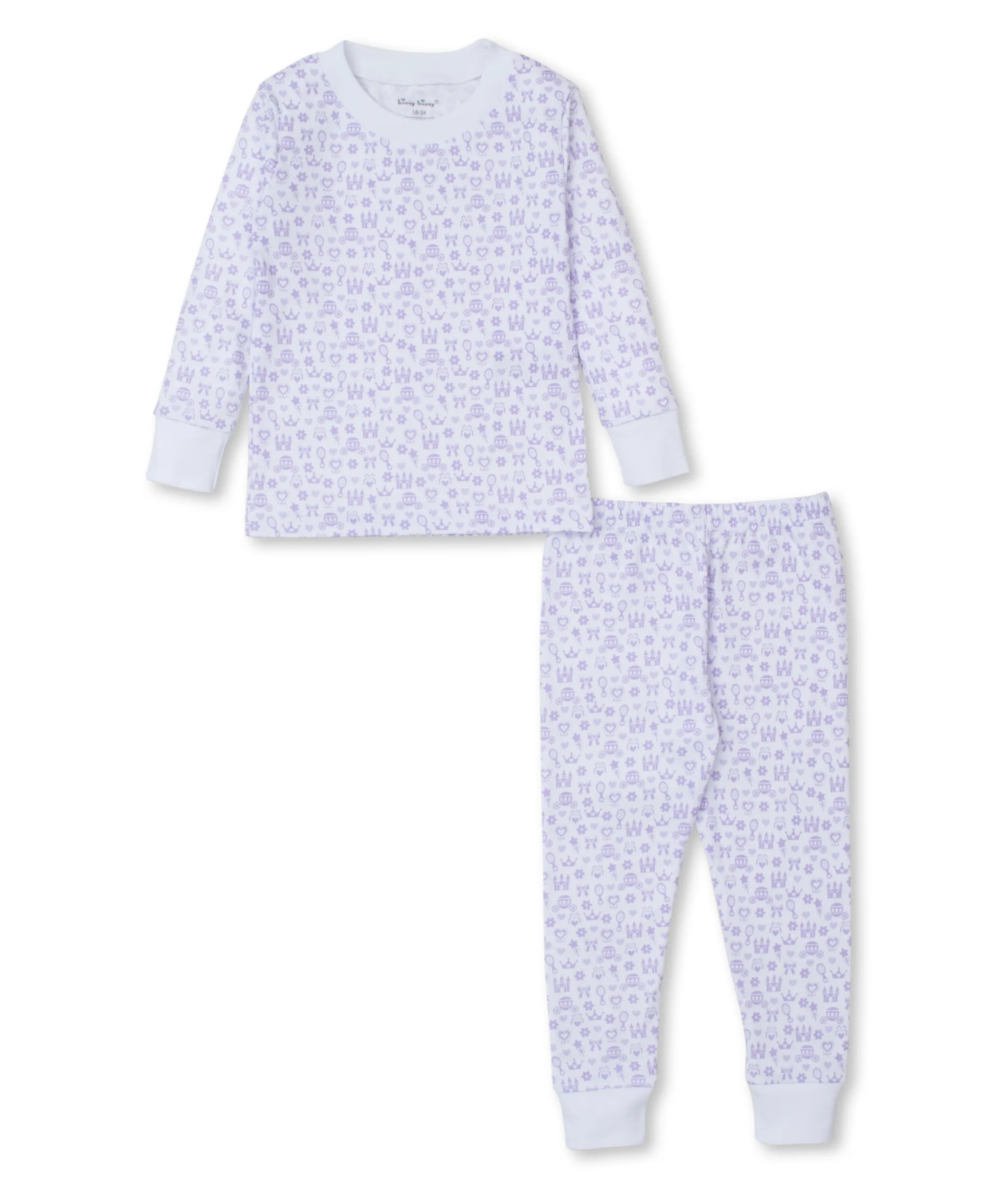 Kissy Kissy: Royal Pajama Set - Lilac