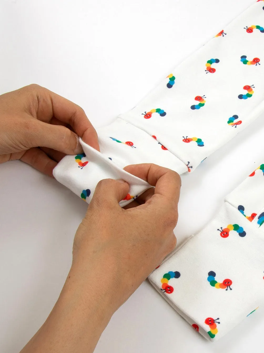 Kite Rainbow Caterpillar Baby Sleepsuit 41-8895