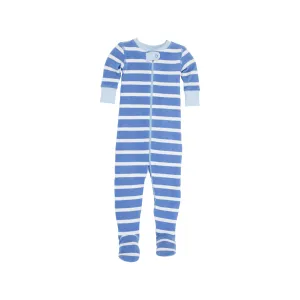 Knox's Night Night (Fleece) - Barbados Blue Stripe with Beale Street Blue